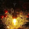 48ft (14.8m) Outdoor Vintage String Light met 15 gloeilamp 5W E27 Clear Lampen Zwart Plug-in Cord Globe Light String Set MyY161