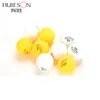 Huieson 60pcs/barrel Professional 3 Star Table Tennis Balls 40mm 2.9g Ping Pong Ball Yellow White for Table Tennis Game Training