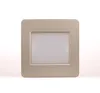 2w 100-240v Led intelligent wall light motion human body induction radar sensor stair light + Light sensor step staircase hallway lighting