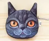 4 Katzen-Stile, Kinder-Geldbörsen, Plüsch-Tier-Geldbörse, Damen-Handtasche, Clutch-Tasche, Münzen-Beutel, Geldbörsen, Geldbörsen