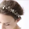 Nouveau bandeau de mariage scintillant, pétales de vigne, accessoires de mariée, peignes de mariée Vintage, diadèmes en strass, accessoires pour cheveux