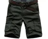 Großhandel-2014 Hot Sale Sommer Herren Armee Ladung Ladung Casual Bermuda Shorts Männer Mode Sport allgemeine Kader-Match-Hosen Plus Größe