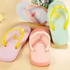 24CM Long Creative Summer Fruit Pattern Flip Flops Pinch Flat With Anti-skid Slippers Of Female Leisure All-match Women's Sandals