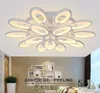 Modern Minimalist Acrylic Ceiling Lights Butterfly Led Ceiling Light Fixture Living room Bedroom Home Indoor Decoration 4/6/9/12/15 Heads