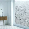 Novo 45 * 100 CM Prova de UV Static Cling Fosco Manchado Janela de Vidro Da Flor Adesivo de Filme Privacidade Home Decor