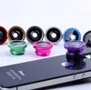 3-in-1-Clip-Handy-Fischaugenobjektiv, 5 Farben erhältlich, 180-Grad-Fischaugenobjektiv für iPhone