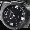 Curren 8111 Fashion Watch Auto Date Display schwarz Edelstahl Vollstahlgurt Relogio Männliche Uhr Männer Armbanduhr Quarz Sport Relojes Relojes