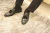 2017 высокое качество бахрома мужская обувь кисточкой мокасины мужской партии/свадебные туфли мода desigh кроссовки скольжения на оксфорды толстый каблук