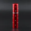 5ml Aluminum Spray Empty Bottle Plum Blossom Refilable Small Perfume Spray Atomizer Glass Bottle