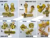 10 sztuk Lot SMA-KFD KKD 18mm 20mm 23mm 24mm Pin RF Antena Adapter Elbow Horyzontalne Złącze Mężczyzna Kobiet Jacks Transit