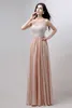 New 2021 Baby Pink Dresses Evening Jewel Sleeveless A Line Heavy Pearl Beaded On Top Formal Celebrities Prom Cocktail Party Dress7140365