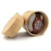 Scatola di bambù naturale per orologi Scatola di legno per gioielli Scatola per orologio da polso da uomo Collezione Display Custodia regalo ZA4630