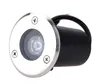 Fabriks grossistpris 50st / parti 3W varmt kallt vit LED Underground Ljus IP68 Begravd Inbyggd golv Utomhuslampa AC85-265V