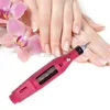WholeProfessional Nail Art Drill Set 6 bit elettrico manicure strumento per unghie penna manicure pedicure macchina smerigliatrice per unghie lucidatore F3712366