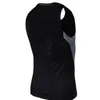 Gros-hommes Compression serré T-Shirt couche de base Fitness Gym entraînement gilet débardeurs S-XXL chaud 2016 chaud nouvelle arrivée