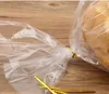 100 st 6 tum / 17cm Chiffongkaka Förpackning DIY Bakpåsar Tårta Papperslåda för Bageri Candy Food Packing Bag