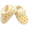 Chaussures pour bébés filles, mignonnes pour nouveau-nés, enfants, chaussures de berceau confortables en coton à semelles souples, pour les premiers pas