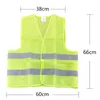 50pcs Free DHL High Visibility Security Safety Vest Jacket Reflective Strips Work Wear Uniforms Clothing