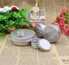 Boş Alüminyum Krem Kavanoz Teneke 5 10 15 30 50 100g Kozmetik Dudak Balsamı Konteynerler Tırnak Dür Konum El Sanatları Pot Şişe