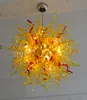 Made in China Lamps Energy Saving LED Hand Murano Custom Small Size Crystal Chandelier for Living Room Decor
