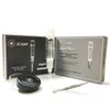 Jcvap honeystraw met titanium nagel keramische of kwarts tip mini -glazen pijp olielig