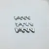 2Pcs/lot VVTi VVT-i Letter Logo Decal Car Rear Trunk Emblem Badge Sticker For Car Styling3598616