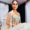 Aftonklänning Yousef Aljasmi Kim Kardashian Strapless Appliqued A-Line Long Dress Cape Almoda Giannyazar Zuhlair Murad Ziadnakad