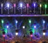 Lampade solari a LED Luci solari a LED per esterni impermeabili Luci a LED in acciaio inossidabile per paesaggi da giardino Luce da giardino Luce solare da giardino MYY