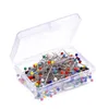 250 pcs Glass Pearlized Head Pins Multi color Sewing Pin for DIY Sewing Crafts sewing accessory