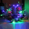 10 M 80 LED Lights Lights AAA Bateria Kolorowe odkryte Kryty Decoaration String Lights OMX Fairy Led Christmas Decoration Lights