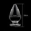 Anal Sex Toys Super Big Size Glass Butt Plug Shopping 10 5 CM Sexy Huge Pyrex Crystal Anal Plug for Women and Men Sex Products 12949463