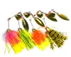 HENGJIA 4 teile/los Harte Angeln Spinner Köder Spinnerbait Bass Köder Metall Pailletten 14,8g/0,52 unzen Angelgeräte