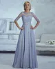 Elegante Mutter der Brautkleider Halbhülse Applikationen Mode Sonderanfertigte Elegante Frauen Eine Linie Hochzeits-Party-Kleid