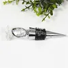 200PCS Unique Diamond Ring Wine Bottle Stopper Wedding Favors Party Giveaways Bomboniere Wine Stopper Gifts Ideas