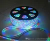 50m RGB AC 110V - 240V LED-remsa Utomhus Vattentät 5050 SMD Light 60LEDS M med strömförsörjning Cuttable vid 1 mät via DHL FedEx