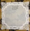 Home Textiles New French style lace edges 12PCS/lot 12"x12"white 100% Fine cotton lace edging Ladies Handkerchiefs Best quality for bride