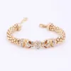 Luxury Jewelry Set For Women Wedding Fashion Leopard Created Crystal Gold Plated Necklace Earrings Bracelet Rings Accessories