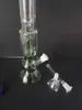 Bongs de vidrio para la venta 2016 Bong barato de vidrio con Percolator Difusor Arm Árbol Percado de Perc Bong Envío gratis Agua de agua H32cm