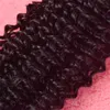 9a Mongolian Kinky Kręcone włosy 3 SZTUK Human Włosy Splot 3 Wiązki 100% Nieprzetworzone Ludzkie Włosy Wylopy Rozszerzenia Afro Kinky Kręcone Double Wefts