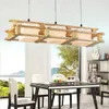 Moderne OAK led suspension lustres en verre en bois luminaire 1/3 têtes éclairage à la maison pour la décoration de salon