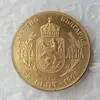 Bułgaria 1912 Gold Coin 100 Leva Deklaracja niepodległości kopia monety Promocja tanie cena fabryczna ładne akcesoria domowe srebrne monety