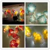 Wandlamp Geel Gekleurde Blown Platen Art Decoratieve Borosilicaat Glas Hotel Decor Custom Made Lampen