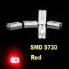 5color 1000pcs 0.2W SMD 5730 5630 화이트 레드 블루 그린 노란색 LED 램프 다이오드 울트라 밝게