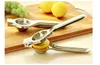 Novo Aço Inoxidável Lemon Squeezer Lemon Manual Juicer Sturdy Lime Squeezer Anti-corrosivo Lima Frescas Suco Ferramentas com Pacote de Varejo