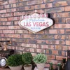 Las Vegas Decoration Decoration Metal Painting Segni di benvenuto Segni a Led Bar Wall Decor