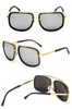 Whole-oculos 2016 novo luxo oversized quadrado espelho liga óculos de sol masculino vintage óculos de sol feminino lunettes de soleil pour hom314i