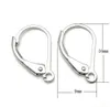 5Pairs / parti 925 sterling silver örhänge krokar smycken fynd komponenter för DIY gåva hantverk 16mm W230