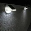 2016 Nieuwe Energy Saving Waterproof Solar Powered Trap Hek Tuin Beveiligingslamp Outdoor 4LED Licht Wit / Warm Wit