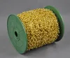 120meter 1spool 3mm Silvergoldメッキラウンドビードチェーンガーランドウェディングパーティークリスマス装飾クラフトDIY4304015