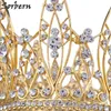 Sorbern Cute Bridal Crowns Wedding Headpieces Hair Accessories Crystals Tiara Bridal Crown Wedding Tiaras for Brides Hair Ornaments